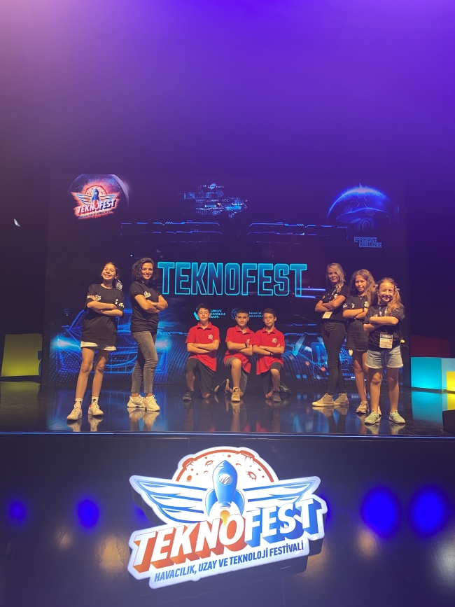 Şahinkayalı öğrencilerin TEKNOFEST gururu