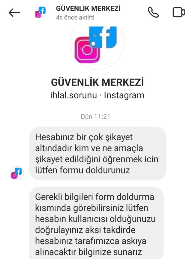 Dolandırıcıların yeni oyunu: Güvenlik ihlali
