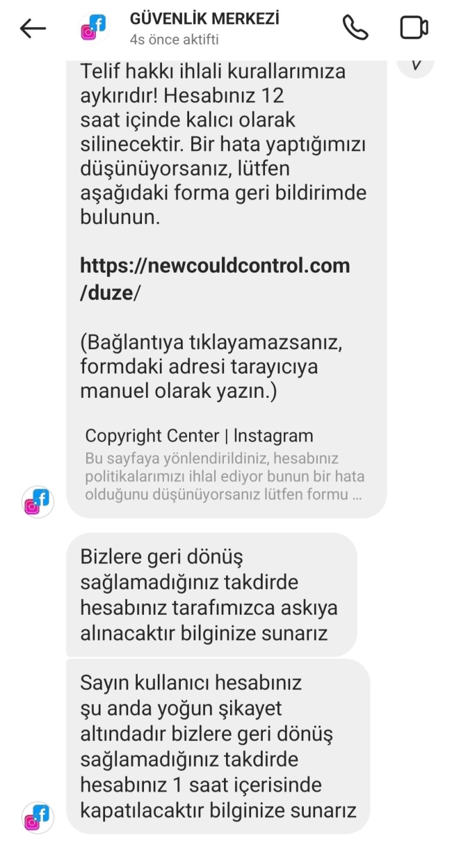 Dolandırıcıların yeni oyunu: Güvenlik ihlali