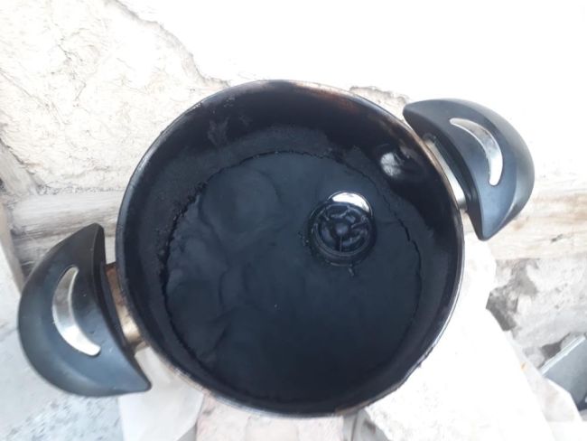 Ocakta unutulan yemek paniğe neden oldu