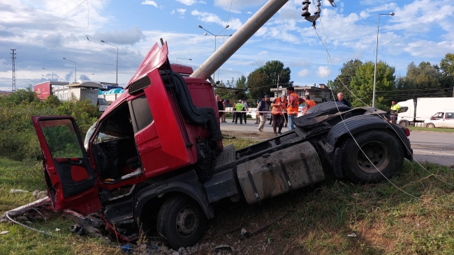 Samsun'da zincirleme kaza:1 yaralı