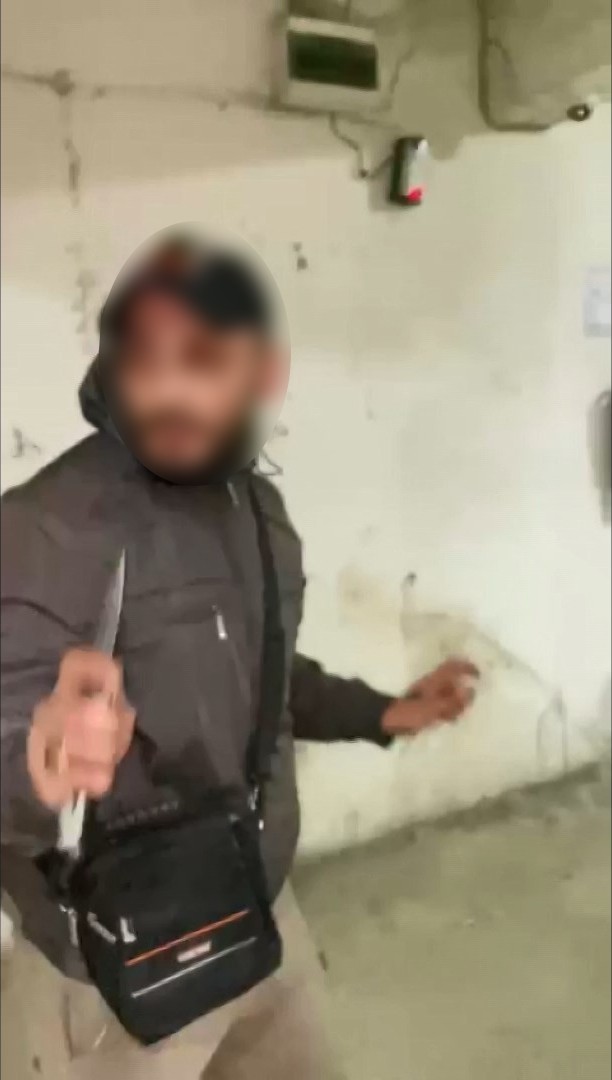 Bursa'da hırsız, yakalanınca bıçak çekti
