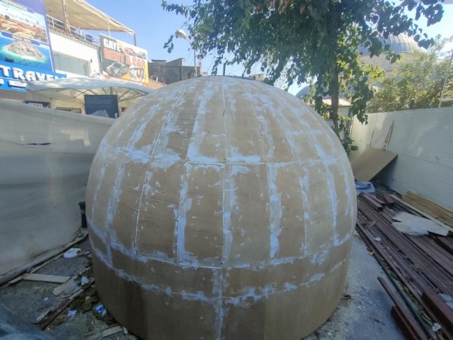 Tarihi Saat Kulesi, 80 yıl sonra kubbesine kavuşuyor