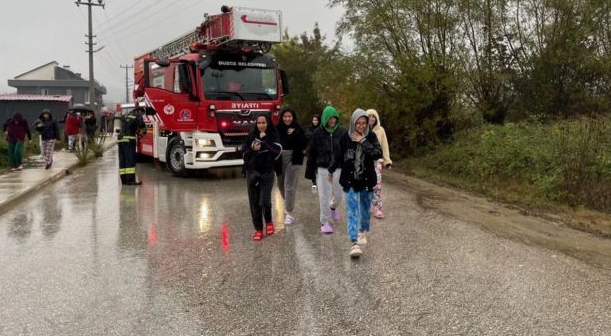 KYK yurdunda doğalgaz paniği