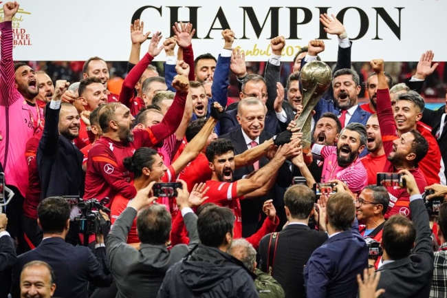 Ampute Futbol Dünya Kupası şampiyonu Türkiye!
