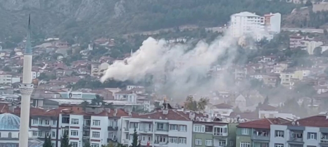 Amasya'da, elektrikli ısıtıcıdan çıkan yangında can verdi