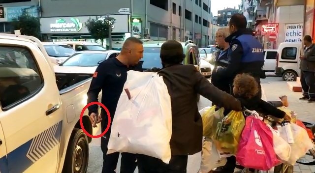 Bursa'da zabıtanın dilencilerle zor imtihanı