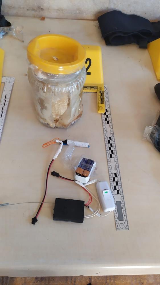 Patlamaya hazır bombalı düzenek ele geçirildi