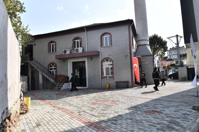 Ulufeli Cami çevre düzenlemesi tamamlandı