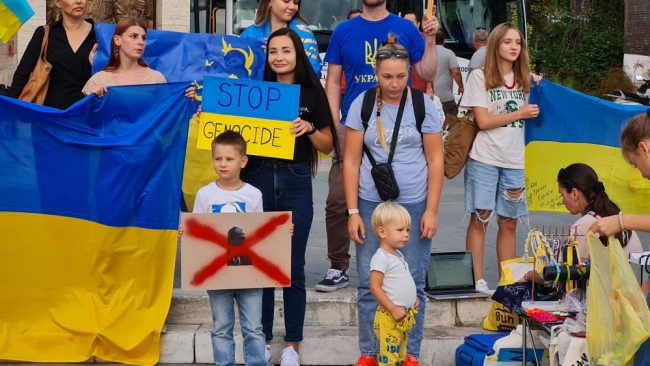 Ukrayna'dan Rusya’ya protesto