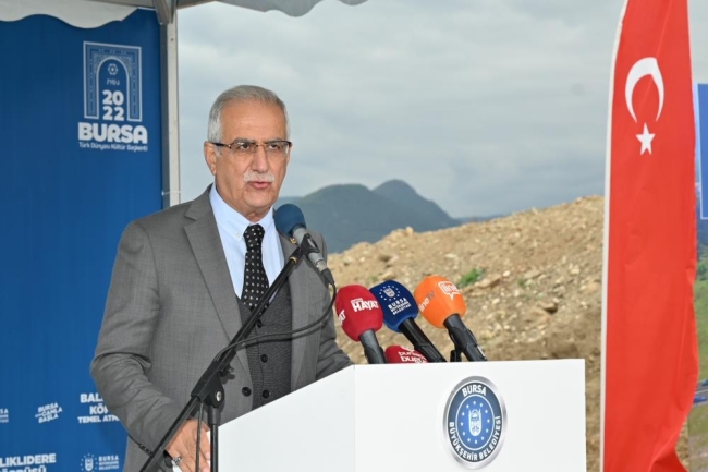 Bursa trafiğine nefes aldıracak köprünün temeli atıldı