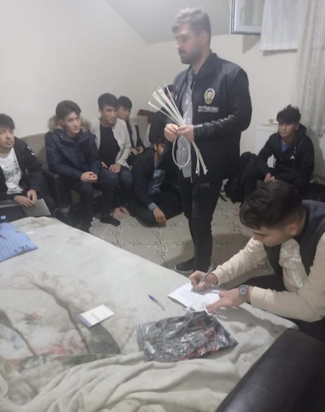 Kiralık daireyi mesken tutmuşlar: 85 düzensiz göçmen yakalandı