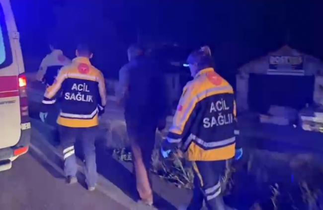 Bursa'da önünü kesip hastanelik ettiler
