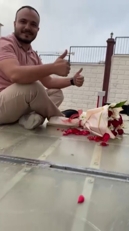 Daha önce görülmemiş evlilik yıl dönümü kutlaması