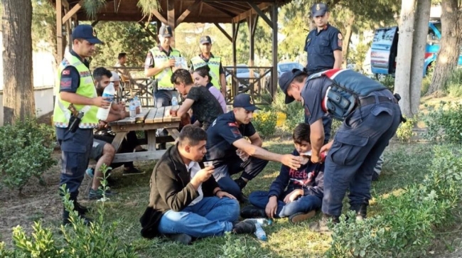 Dev operasyon: 180 düzensiz göçmen yakalandı