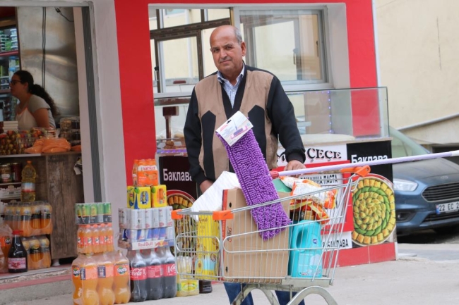Bulgarlar Edirne'de alışveriş yarışına girdi