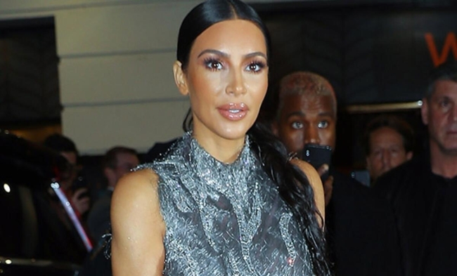 Kim Kardashian'ın özel jette korku dolu anları