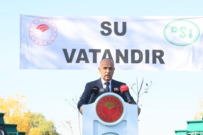 Bakan Kirişci: "Türkiye su zengini değil"