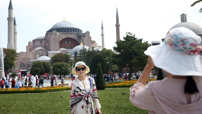 Türkiye'ye gelen turist sayısında artış