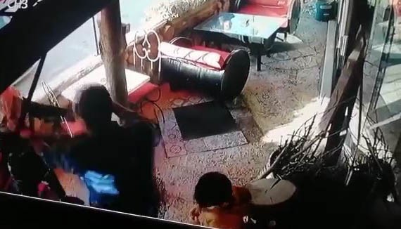 Kavgaya şahit olan çocuk şok geçirdi
