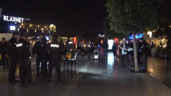 Podyumpark'ta havaya ateş açan 6 kişi gözaltına alındı