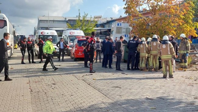 İstanbul'da oto sanayi sitesinde patlama: 1 kişi hayatını kaybetti