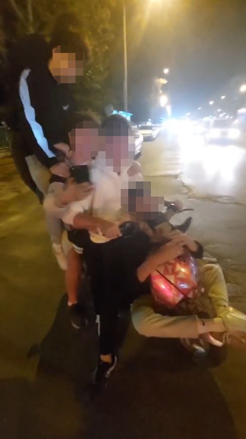 Scooter faciasından ders çıkarmayan gençler pes dedirtti