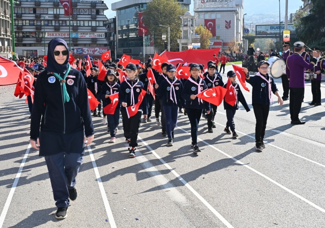 Bursa’da Cumhuriyet Bayramı coşkusu