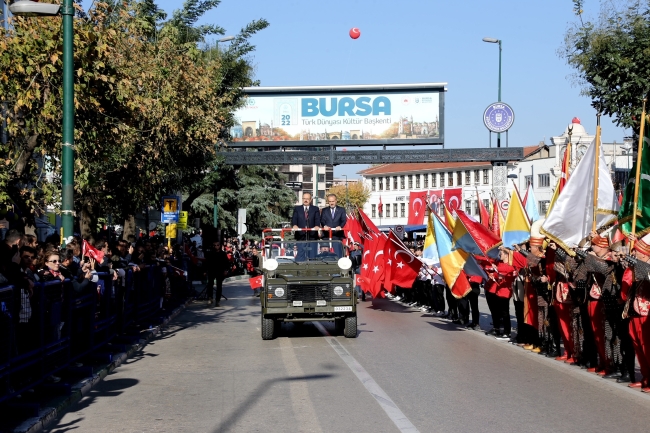 Bursa’da Cumhuriyet Bayramı coşkusu