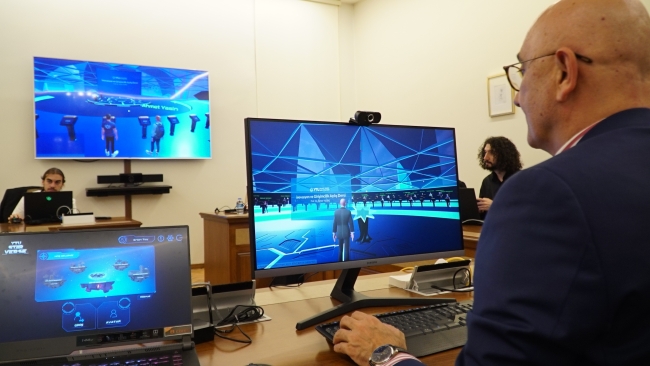 Metaverse ortamında ilk ders verildi