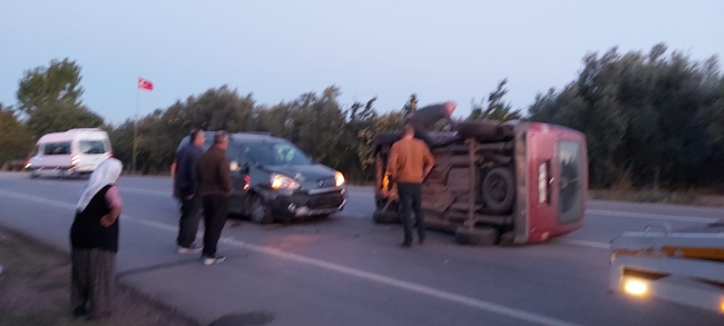 Bursa'da kaza yerine giden muhabir, abisinin kazasıyla karşılaştı