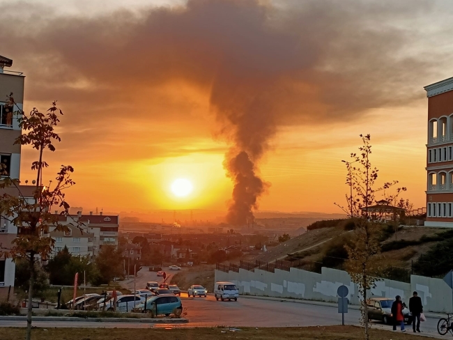 Bursa'da yangınla mücadelede 24. saat