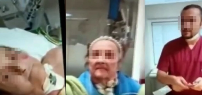Hastanede yaşlı kadına eziyet: Meslekten men edildiler