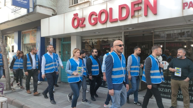 Mavi yelekliler Yıldırım sokaklarına indi