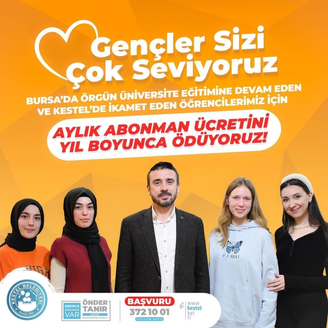 Başkan Tanır'dan üniversitelilere büyük jest!