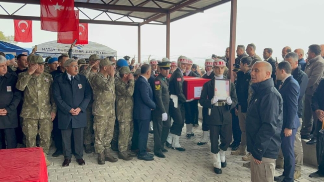 Kuzey Irak şehidi son yolculuğuna uğurlanıyor