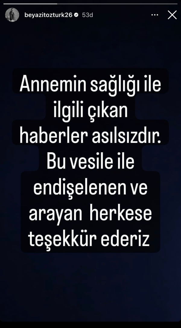 Beyazıt Öztürk'ten 'beyin kanaması' iddialarına yanıt!