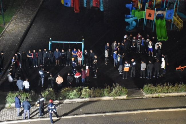 Eş zamanlı deprem tatbikatı