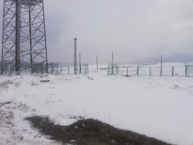 Yüksek kesimlere kar sevinci