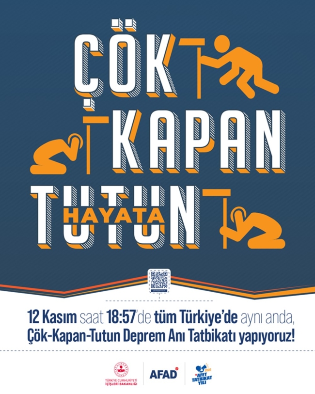 Deprem tatbikatı saat kaçta başlayacak?
