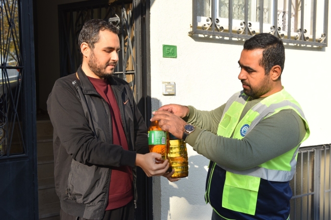 Yıldırım’da bitkisel atık yağları suya dönüşüyor