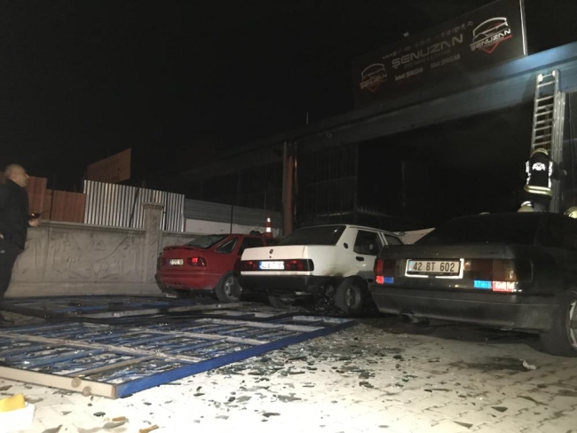 LPG tankı bomba gibi patladı!