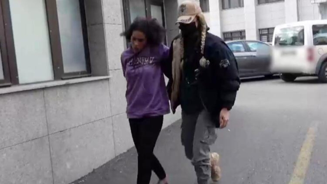 Taksim'de bombayı bırakan kadın terörist kıskıvrak yakalandı!