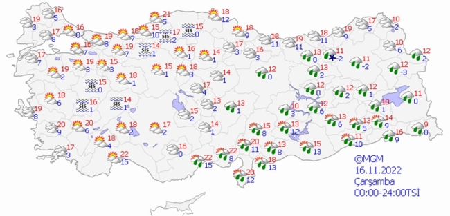 Meteoroloji'den kuvvetli 'sağanak yağış' uyarısı