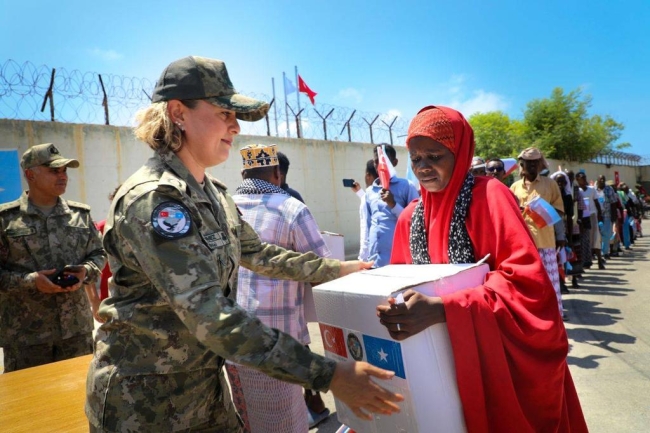 Mehmetçik, Somalili ihtiyaç sahiplerini unutmadı