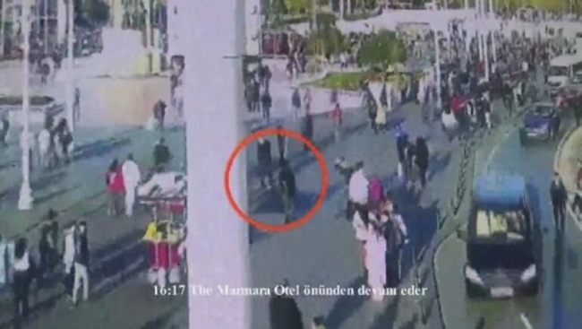 İstiklal Caddesi'ndeki bombacının yeni görüntüleri ortaya çıktı!