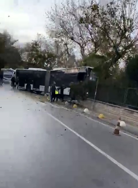 Kadıköy’de metrobüs kazası
