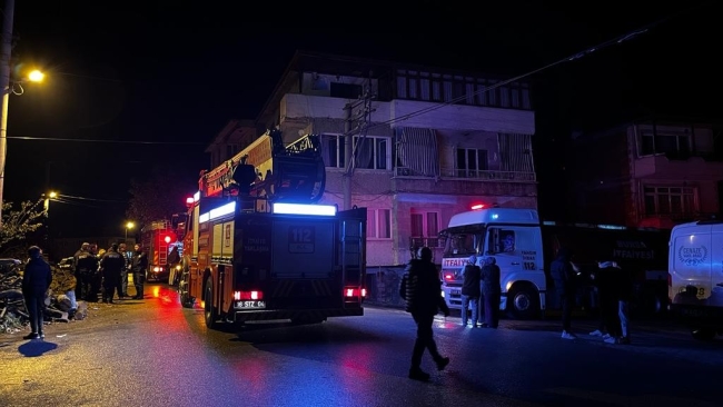 Bursa'da elektrikli battaniyeden yangın çıktı