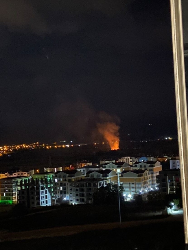 Bursa’da ormanlık alanda korkutan yangın