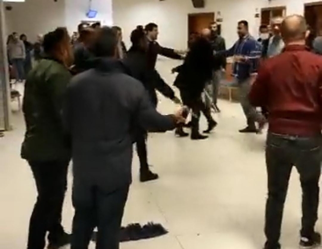 Akıl almaz olay! Hastanede demir çubukla saldırı